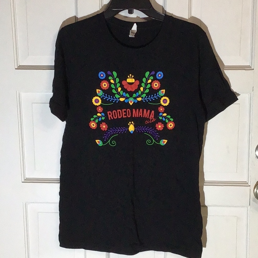 Black Rodeo Mama Graphic T-Shirt